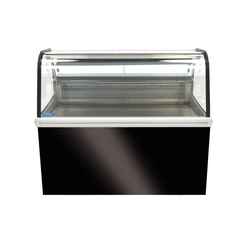 Maxima - Réfrigérateur vitré - 255L - 125cm - avec support
