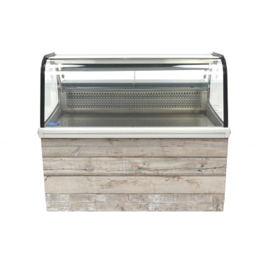 Maxima - Réfrigérateur vitré - 255L - 125cm - avec support