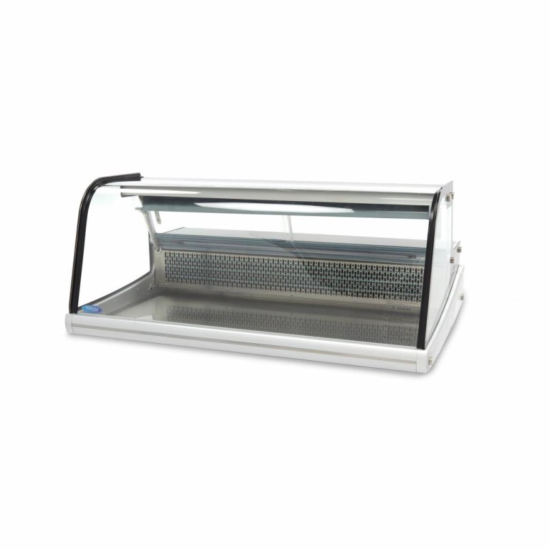 Maxima - Réfrigérateur vitré - 255L - 125cm - avec support