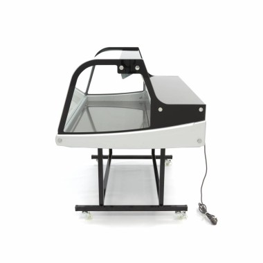 Maxima - Réfrigérateur vitré - 255L - 125cm - avec support