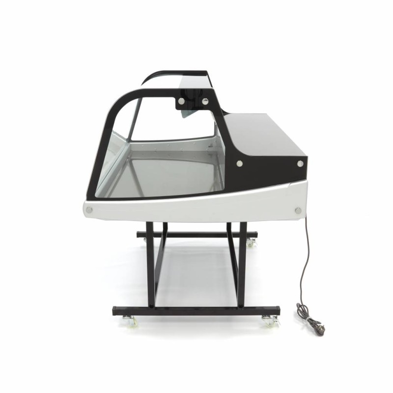 Maxima - Réfrigérateur vitré - 255L - 125cm - avec support