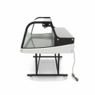Maxima - Réfrigérateur vitré - 255L - 125cm - avec support