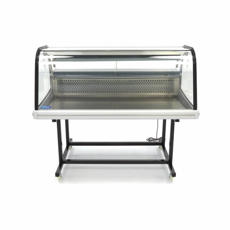 Maxima - Réfrigérateur vitré - 255L - 125cm - avec support