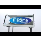 Maxima - Réfrigérateur vitré - 255L - 125cm - avec support