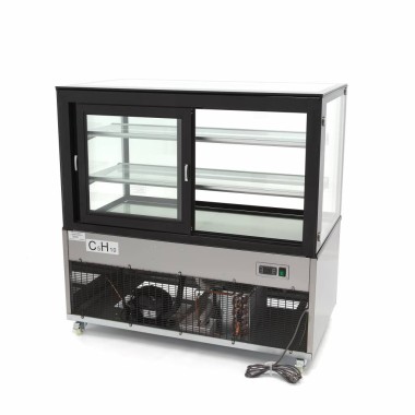 Maxima - Réfrigérateur vitré - 400L - 122cm