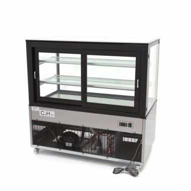 Maxima - Réfrigérateur vitré - 400L - 122cm