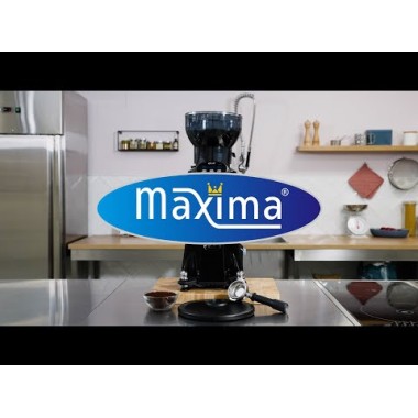Maxima - Moulin à café - 2 kg de grains - Affichage numérique et doseur