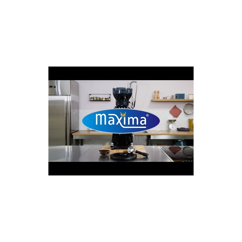 Maxima - Moulin à café - 2 kg de grains - Affichage numérique et doseur