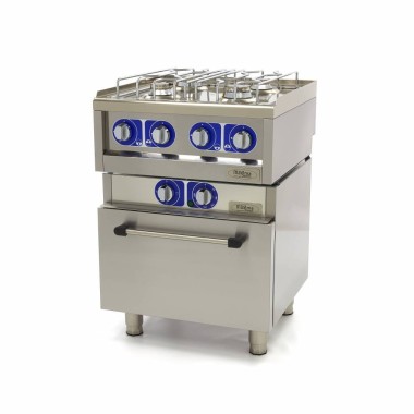 Maxima - Four professionnel - Électrique - Double unité - Profondeur de 60 cm