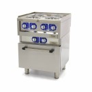 Maxima - Cuisinière professionnelle - 4 brûleurs - Électrique