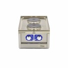 Maxima - Cuisinière professionnelle - 2 brûleurs - Unité individuelle - 60cm de profondeur - Électrique