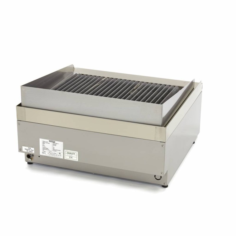 Maxima - Grill professionnel - Double unité - 60 cm de profondeur - Gaz