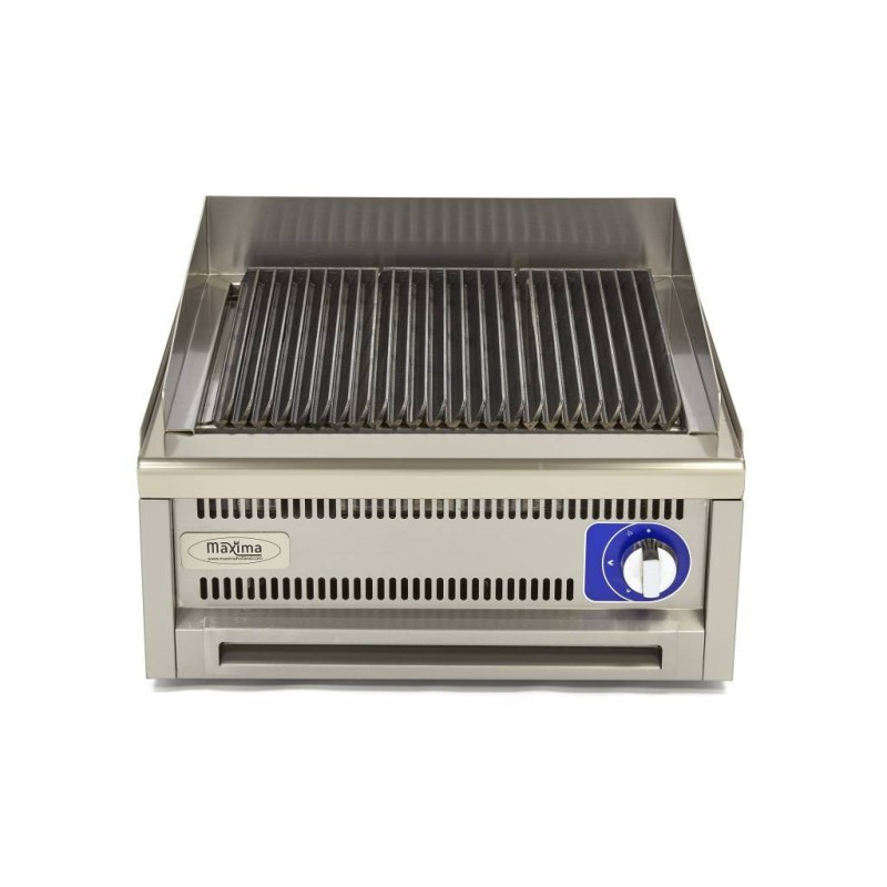 Maxima - Grill professionnel - Double unité - 60 cm de profondeur - Gaz