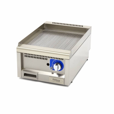 Maxima - Plaque de cuisson professionnelle - Rainurée - Unité individuelle