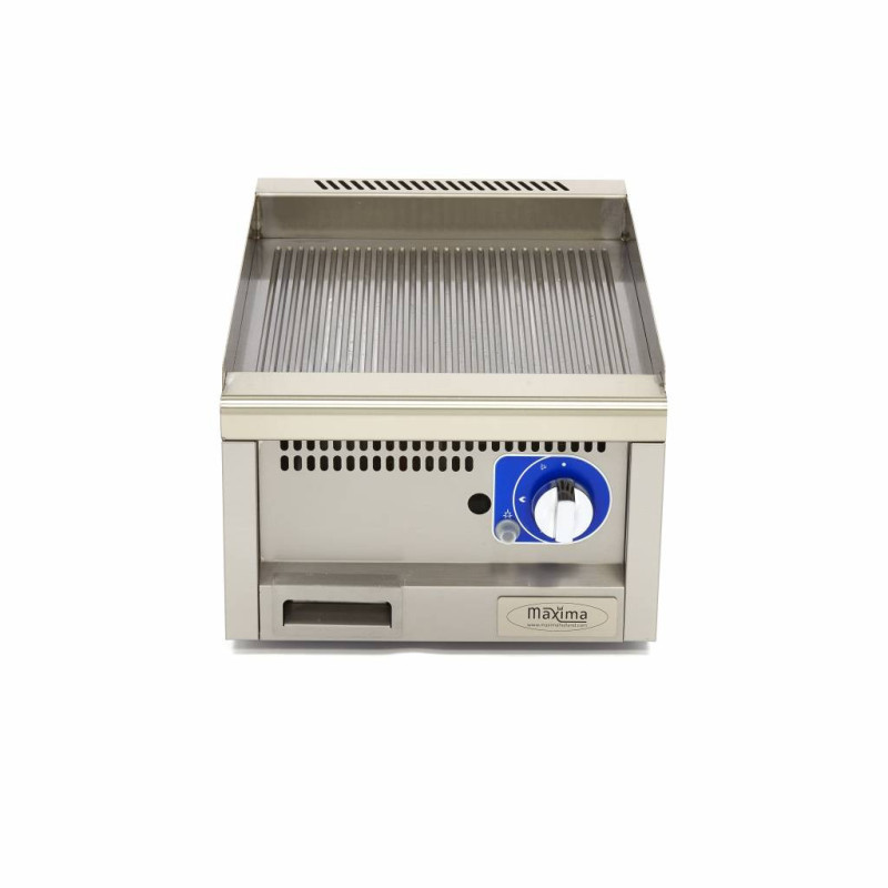 Maxima - Plaque de cuisson professionnelle - Rainurée - Unité individuelle