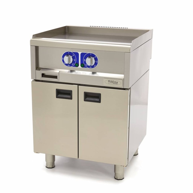 Maxima - Plaque de cuisson professionnelle lisse - Double unité