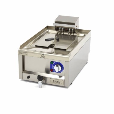 Maxima - Friteuse - 10L - 1 panier - avec robinet de vidange - 400V