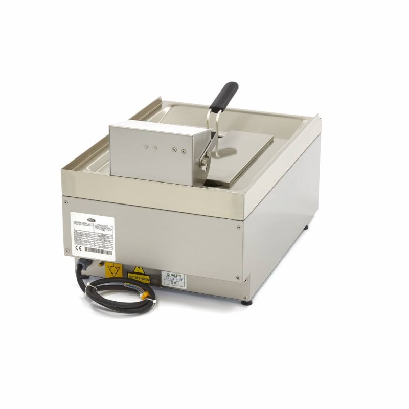 Maxima - Friteuse - 10L - 1 panier - avec robinet de vidange - 400V