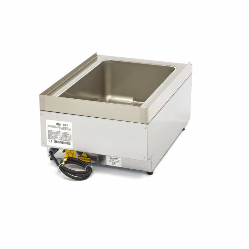 Maxima - Bain-Marie - Unité individuelle - 60cm - avec robinet de vidange - Électrique