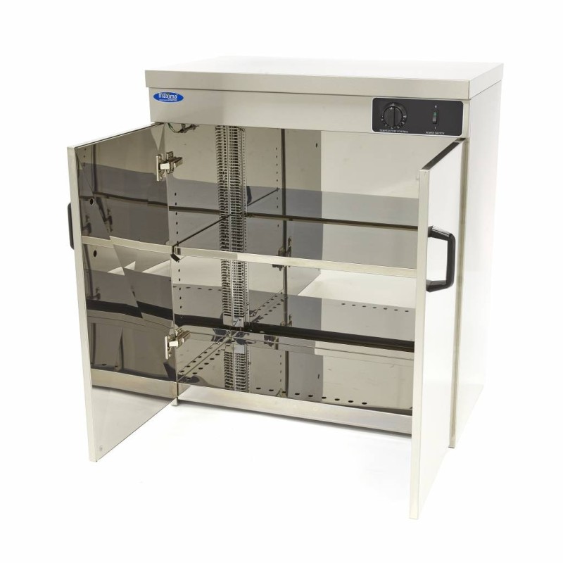 Maxima - Réchauffe-assiettes - 120 assiettes - jusqu'à diam 32 cm