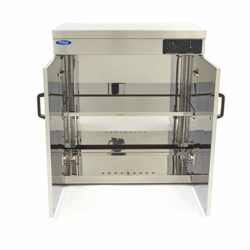 Maxima - Réchauffe-assiettes - 120 assiettes - jusqu'à diam 32 cm