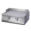 Maxima - Plaque de cuisson robuste - Chrome lisse - Double unité - Électrique