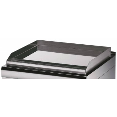 Maxima - Plaque de cuisson robuste - Chrome lisse - Double unité - Électrique