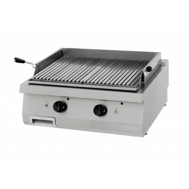 Maxima - Grill en pierre de lave robuste - Double unité - Gaz