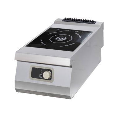 Maxima - Cuisinière robuste - 1 brûleur - Induction - Unité individuelle