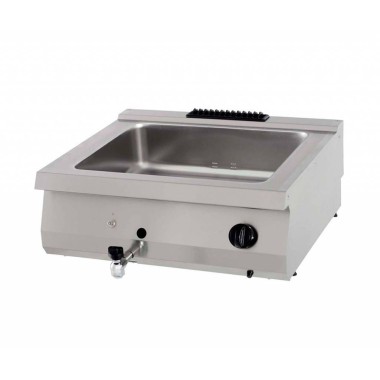 Maxima - Bain-Marie Professionnel Robuste - Double Unité - Gaz