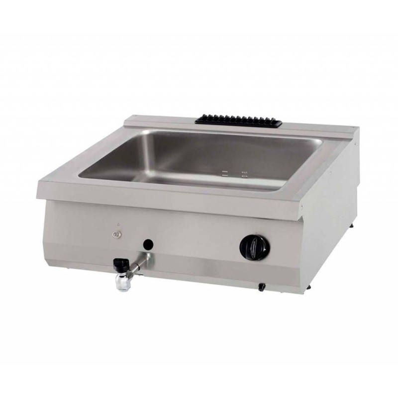 Maxima - Bain-Marie Professionnel Robuste - Double Unité - Gaz