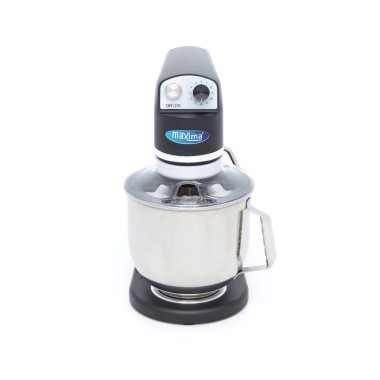 Maxima - Batteur sur socle - 7L - Jusqu'à 2kg de pâte - Noir mat