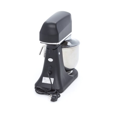 Maxima - Batteur sur socle - 7L - Jusqu'à 2kg de pâte - Noir mat