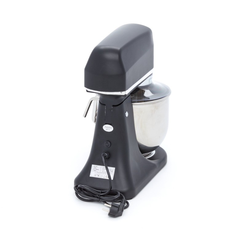 Maxima - Batteur sur socle - 7L - Jusqu'à 2kg de pâte - Noir mat