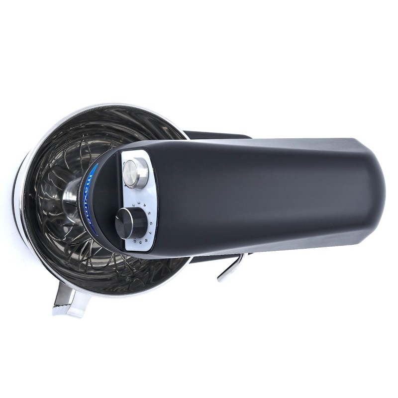 Maxima - Batteur sur socle - 7L - Jusqu'à 2kg de pâte - Noir mat