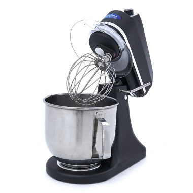 Maxima - Batteur sur socle - 7L - Jusqu'à 2kg de pâte - Noir mat