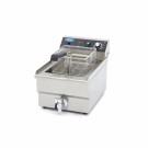 Maxima - Friteuse - 16L - 1 panier - avec robinet de vidange