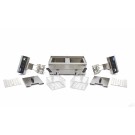 Maxima - Friteuse professionnelle - 2 x 16L - 2 paniers - avec robinet de vidange