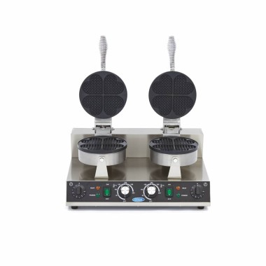 Maxima - Machine à Gaufres - 8 Gaufres - Cœurs - Double