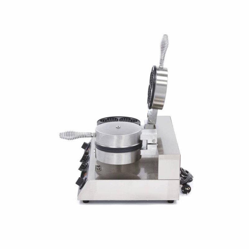 Maxima - Machine à Gaufres - 8 Gaufres - Cœurs - Double