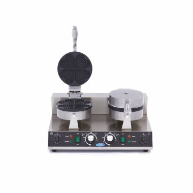 Maxima - Machine à Gaufres - 8 Gaufres - Cœurs - Double