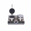Maxima - Machine à Gaufres - 8 Gaufres - Cœurs - Double