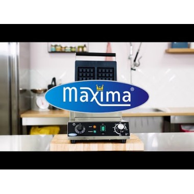 Maxima - Machine à gaufres - 2 pièces - Belges