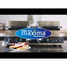 Maxima - Machine à gaufres - 4 pièces - Carrée - Double
