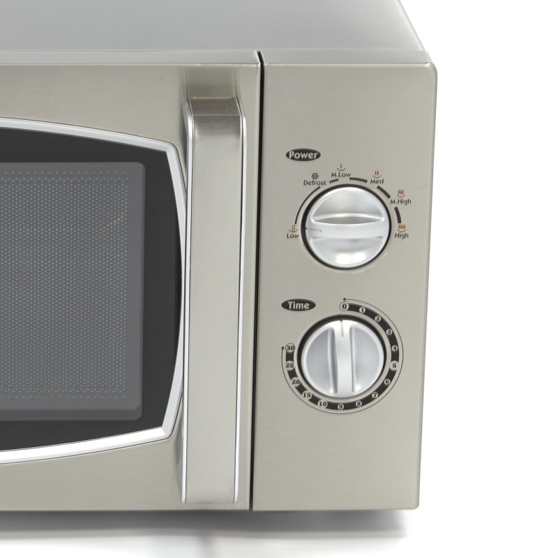 Maxima - Four à micro-ondes - 900W - 6 Programmes - Assiettes jusqu'à diam 33cm