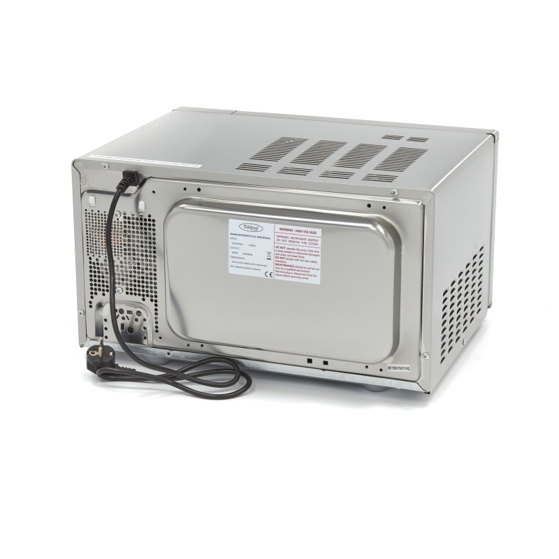 Maxima - Four à micro-ondes - 900W - 6 Programmes - Assiettes jusqu'à diam 33cm