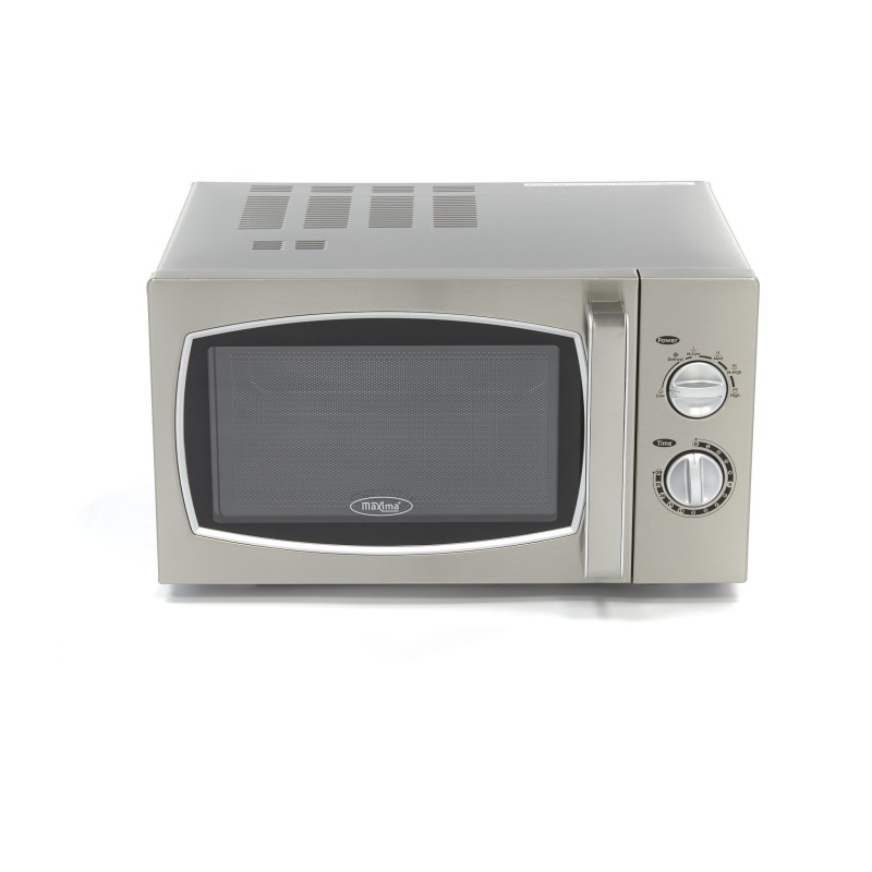 Maxima - Four à micro-ondes - 900W - 6 Programmes - Assiettes jusqu'à diam 33cm