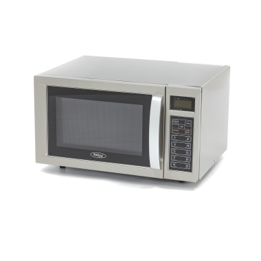 Maxima - Four à micro-ondes - 1000W - 20 programmes - Assiettes jusqu'à diam 32cm