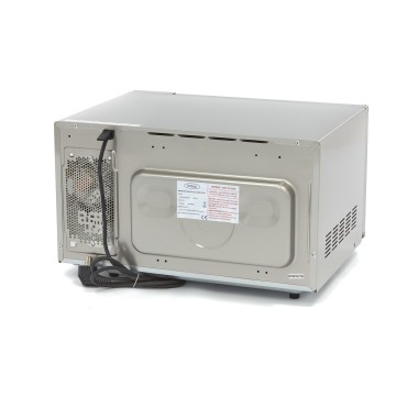 Maxima - Four à micro-ondes - 1000W - 20 programmes - Assiettes jusqu'à diam 32cm