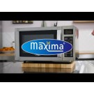 Maxima - Four à micro-ondes - 1000W - 20 programmes - Assiettes jusqu'à diam 32cm